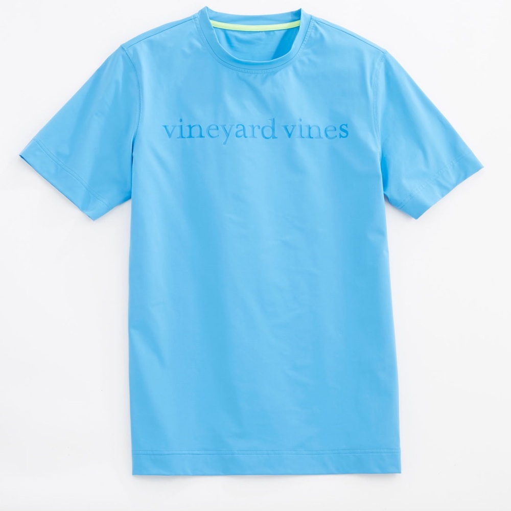 Vineyard Vines Men’s Swim Rash Guard Short Sleeve Shirt S - Picture 5 of 5